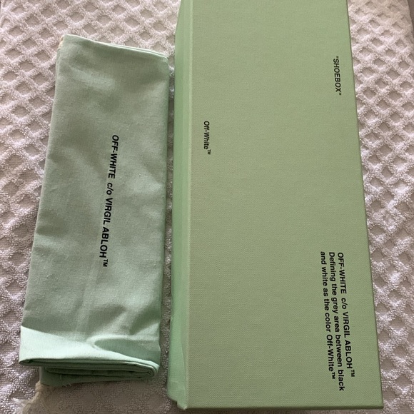 Off-White Black and Yellow Slide Sandals - Picture 5 of 7